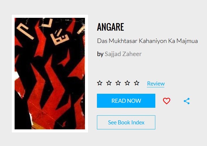 Angaarey, Progressive Writers Movement, and a Pakistani History Reading ...